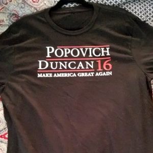 Popovich/Duncan 2016 T-shirt